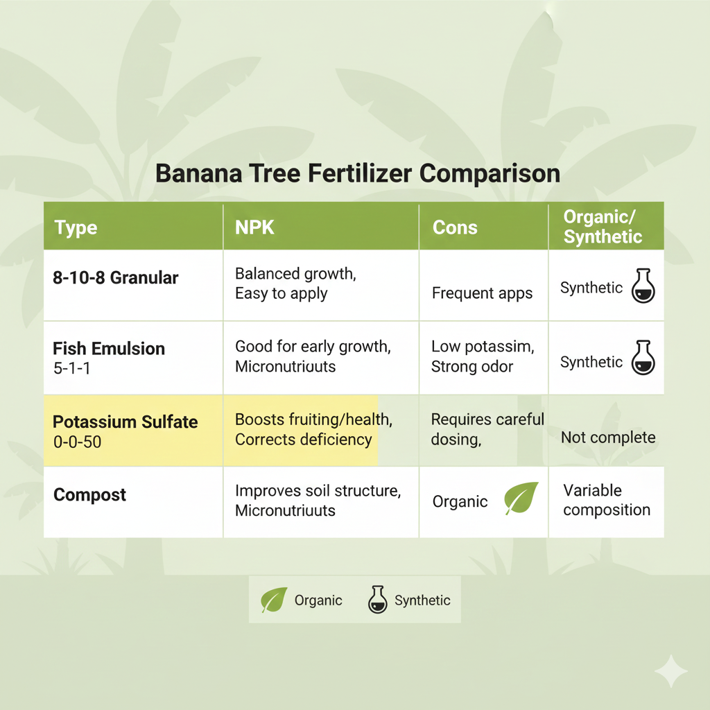 Banana Tree Fertilizer