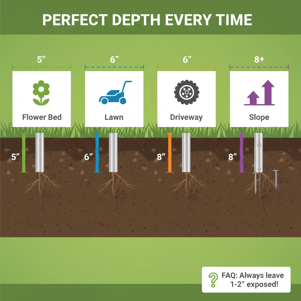 how to install metal edging for landscaping