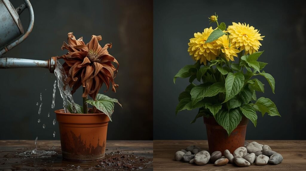 Dahlia propagation tubers