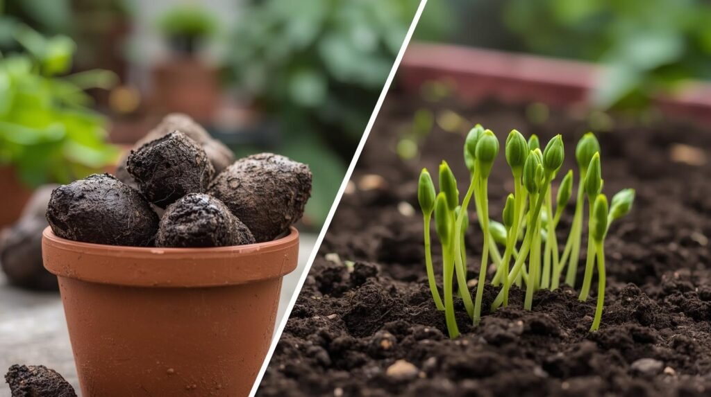 Dahlia propagation tubers