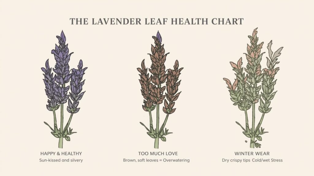 Lavender Plant Leaves